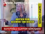 Davutoğlu - Clınton Görüşmesi