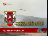 152 Hedef Vuruldu