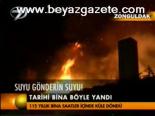 Tarihi Bina Böyle Yandı