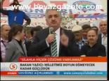 Bakan Yazıcı: Milletimiz Boyun Eğmeyecek