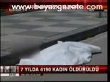 Kadına Şiddetin Acı Bilançosu