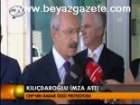 Kılıçdaroğlu İmza Attı