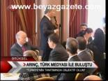 Arınç, Türk Medyası İle Buluştu