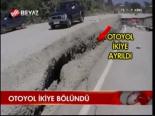 Otoyol İkiye Bölündü