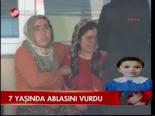 7 Yaşında Ablasını Vurdu