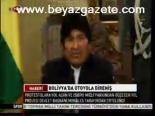 Bolivya'da Otoyola Direniş