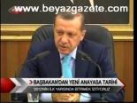 Başbakan'dan Yeni Anayasa Tarihi