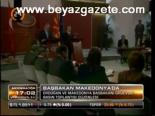 Başbakan Makedonya'da