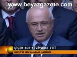 Çiçek Bdp'yi Ziyaret Etti