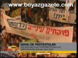 İsrial'de Protestolar
