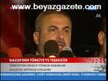 Gazze'den Türkiye'ye Teşekkür