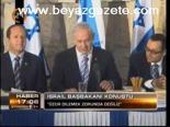 İsrail Başbakanı Konuştu