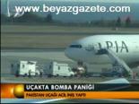 Uçakta Bomba Paniği