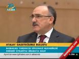 Atalay Gazetecilerle Biraraya Geldi