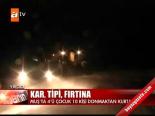 Kar, Tipi, Fırtına