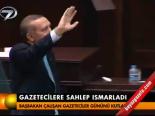 Gazetecilere Sahlep Ismarladı