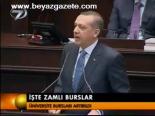 İşte Zamlı Burslar