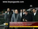 Davutoğlu İran'da