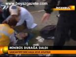 Minibüs Durağa Daldı