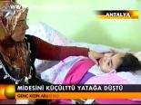 Midesini Küçülttü Yatağa Düştü