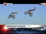 Sanki Kanatlandılar