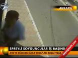 Spreyli Soyguncular İş Başında