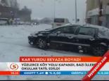 Kar Yurdu Beyaza Boyadı