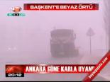 Başkentt'e Beyaz Örtü
