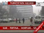 Kar... Fırtına... Hortum... Sis....