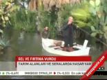 Seraları Sel Ve Fırtına Vurdu