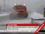 Kar Ulaşımı Aksattı