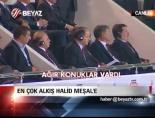 En Çok Alkış Halid Meşal'e