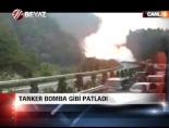 yakit tankeri - Tanker bomba gibi patladı Videosu