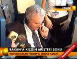 binali yildirim - Bakan'a kızgın müşteri şoku Videosu