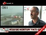 Rize'de hortum yıktı geçti online video izle