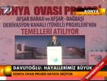 ahmet davutoglu - Davutoğlu 'Hayallerimiz büyük' Videosu