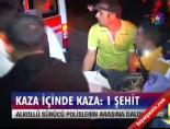 trafik polisi - Kaza içinde kaza: 1 şehit Videosu