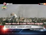 suriye ordusu - ''Esad misket bombası atıyor'' Videosu