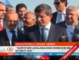Davutoğlu cevap verdi online video izle