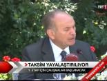 yayalastirma - Taksim yayalaştırılıyor Videosu