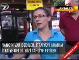 AVM'de Yangın Paniği