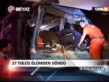 halk otobusu - 27 yolcu ölümden döndü Videosu