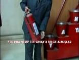 Yangın tüplerine su doldurup, kamuya satmışlar