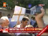 Hatay'de Esad'a destek mitingi!