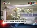İşte 7.1 Büyüklüğünde Deprem