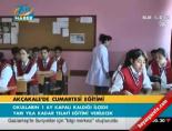 Akçakale'de cumartesi eğitimi