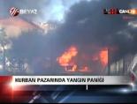 Kurban pazarında yangın paniği online video izle