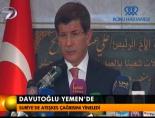 Davutoğlu Yemen'de online video izle