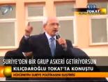 Kılıçdaroğlu Tokat'ta konuştu