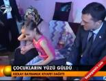 Çocukların yüzü güldü